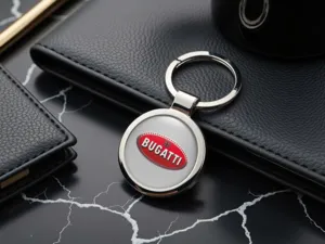 Bugatti Porte-Clefs Voiture Sur Mesure Métal Durable Max